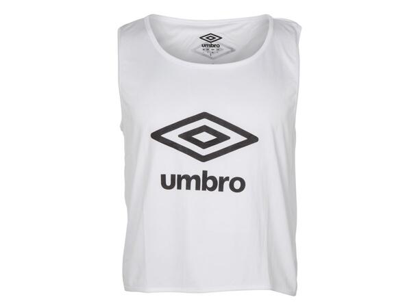 UMBRO Core Mark Vest Hvit MINI Markeringsvest i mesh med logo